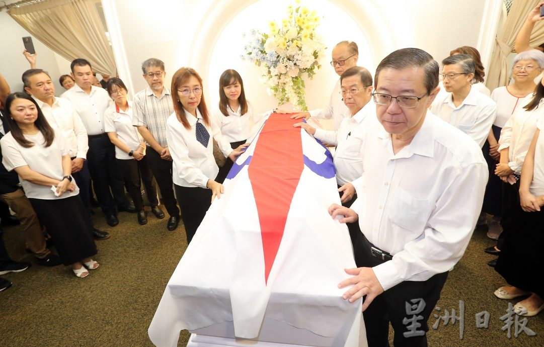 李继香举殡 500名党领袖党员等陪走完人生最后一程