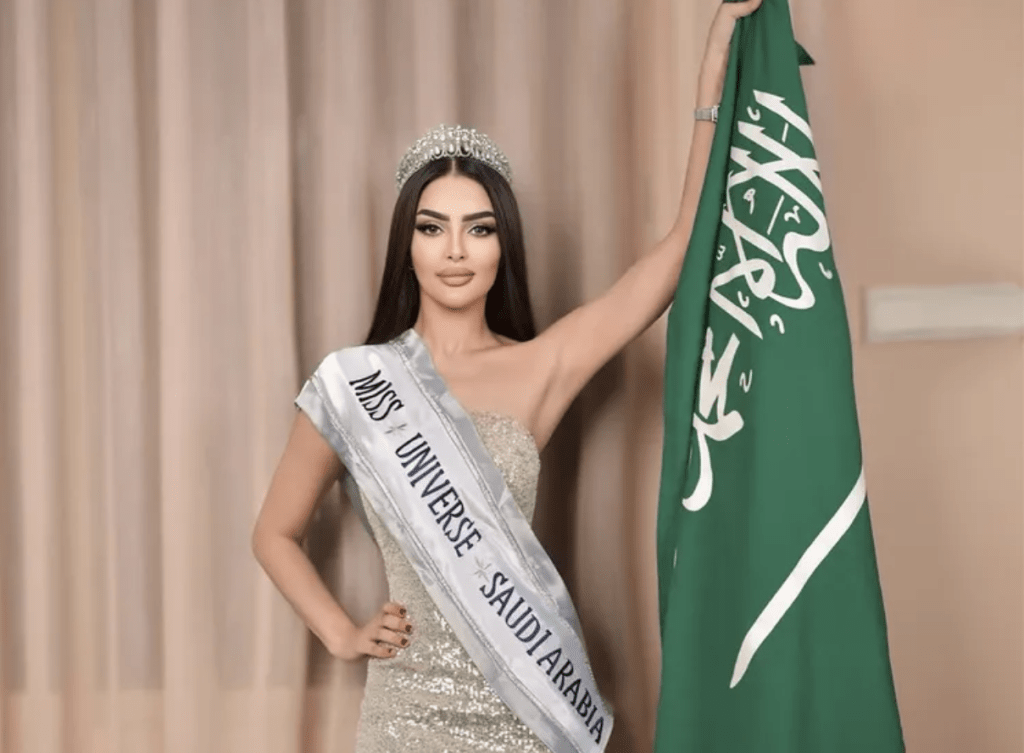 沙地历史性参加环球小姐选美  象征女权迈前  出战佳丽来头猛
