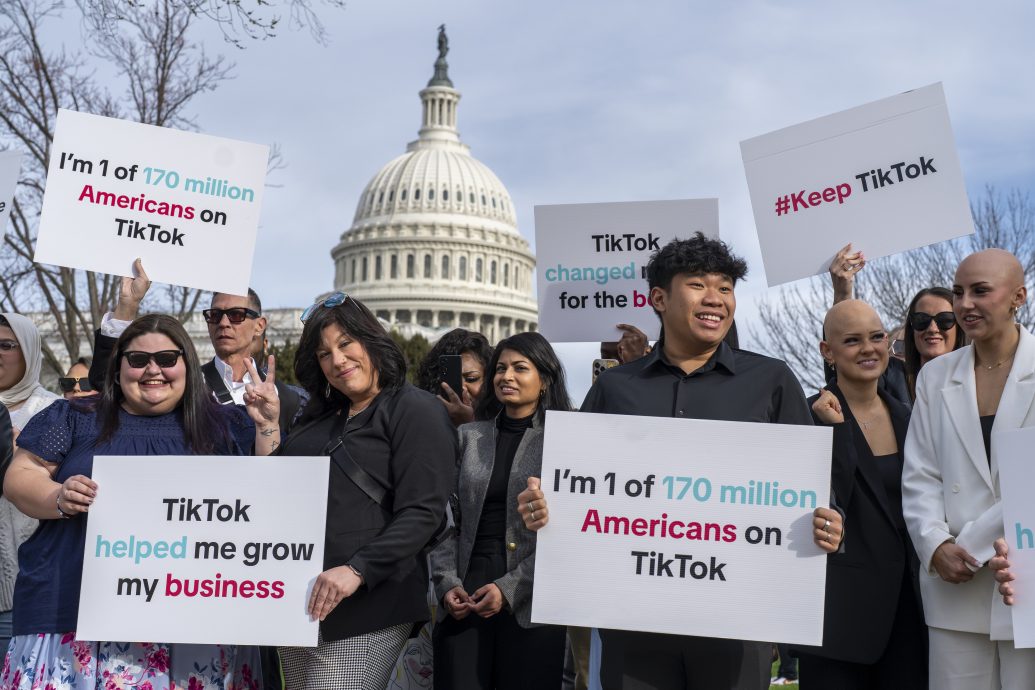 美国众议院跨党派一条心 通过要求TikTok剥离中国母公司法案