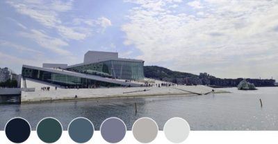 草稿筑迹／奥斯陆歌剧院：色彩美学与北欧城市气质