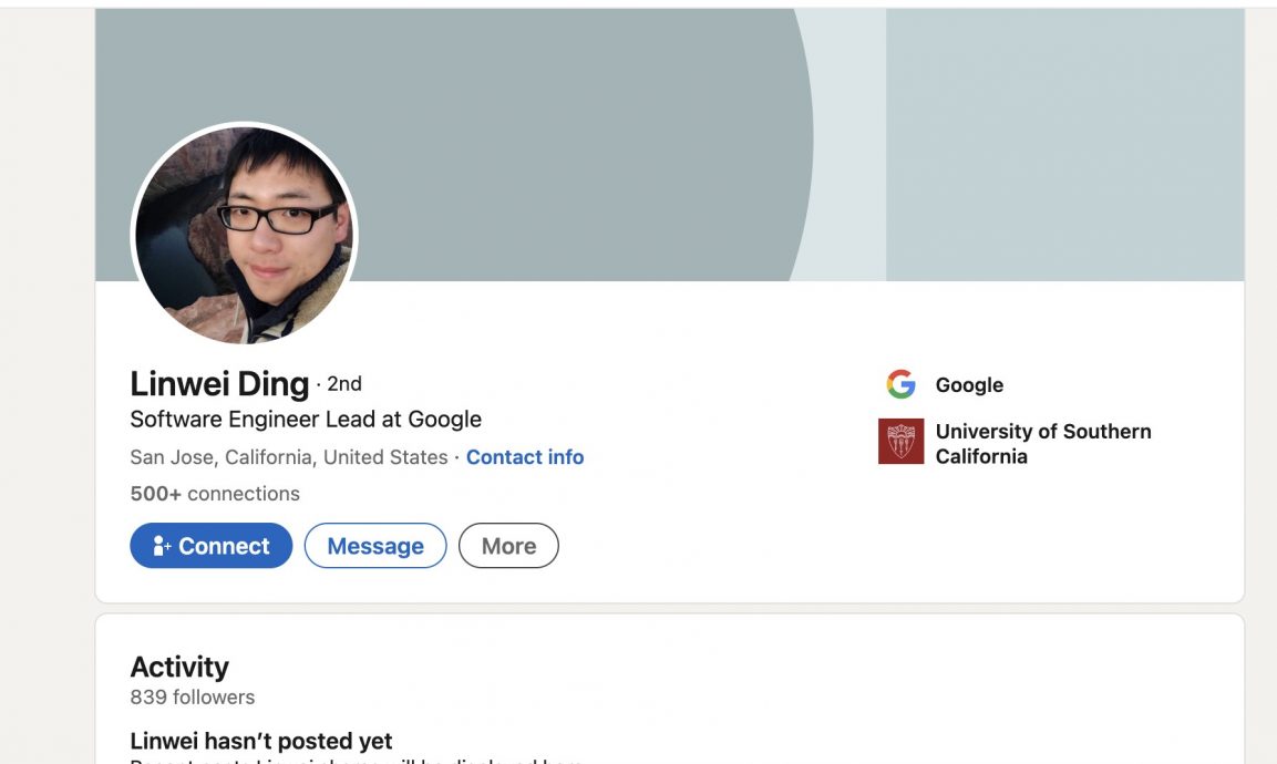 谷歌前中国软件工程师在美被起诉　涉嫌窃取人工智能商业机密