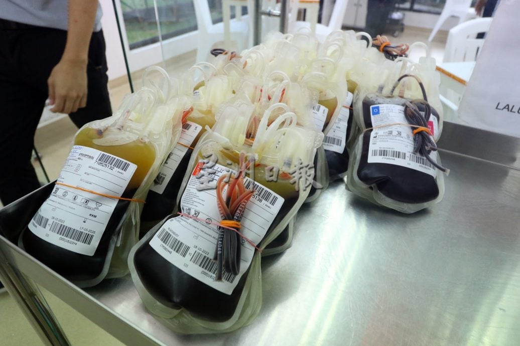 （已签发）柔：新山中央医院日需250包血救急，林添顺吁非穆斯林踊跃捐血