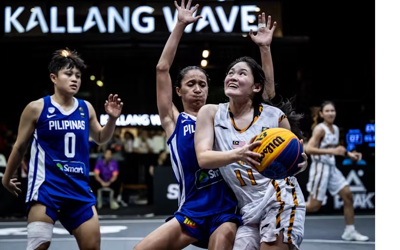 FIBA 3X3亚洲杯篮球赛|负菲女小组赛2战2负  大马女队结束征程