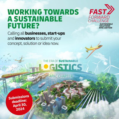 DHL calls for innovators to submit sustainability ideas and solutions to Fast Forward Challenge in Asia Pacific