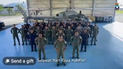 直升机坠机10海军罹难 | 502中队罹难人员 2周前拍摄开斋节视频