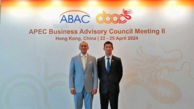ABAC主席：关切保护主义．APEC制定建议呈部长们