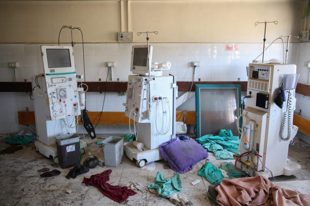 世卫：加沙最大医院已成空壳 弥漫腐尸味
