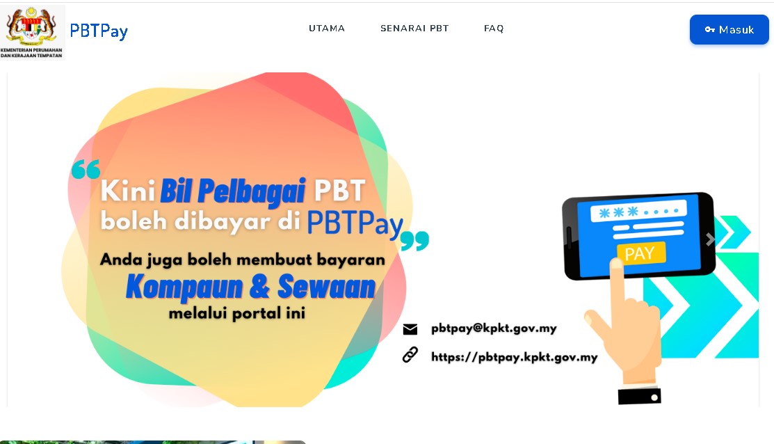 东4：瓜登市政厅宣布，即日起民众可以通过网站PBTPay缴付门牌税、营业执照费和罚款。