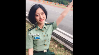 中国女警“边境小花”爆红　粉丝破百万网封：全网最甜