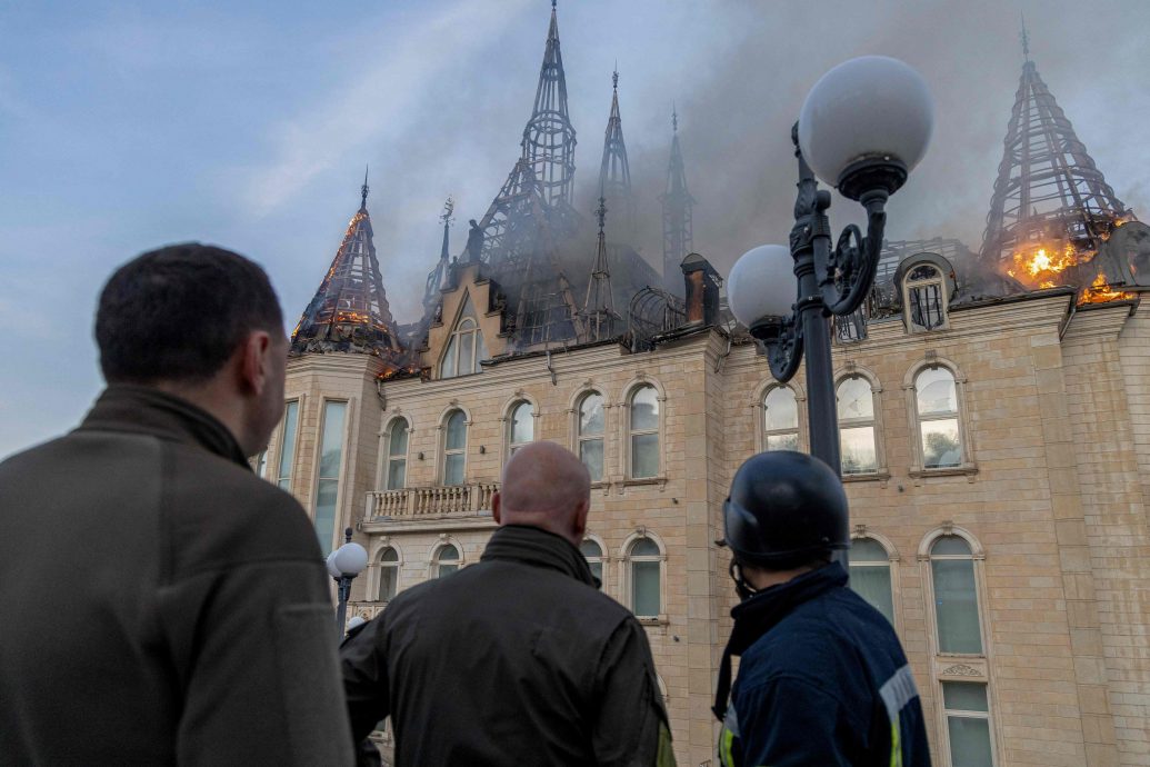 乌克兰“哈利波特城堡”遭俄军导弹摧毁