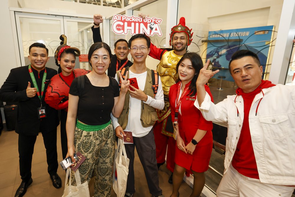 亚航长程直飞西安的独家航线创新里程碑 今日起正式起航往返吉隆坡与西安