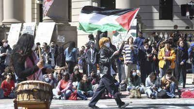加沙抗议席卷各大学 美国校园紧张局势升级