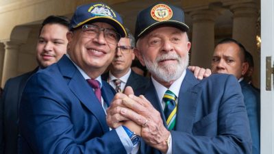 卢拉访哥伦比亚 左翼联盟对抗拉美激进右翼