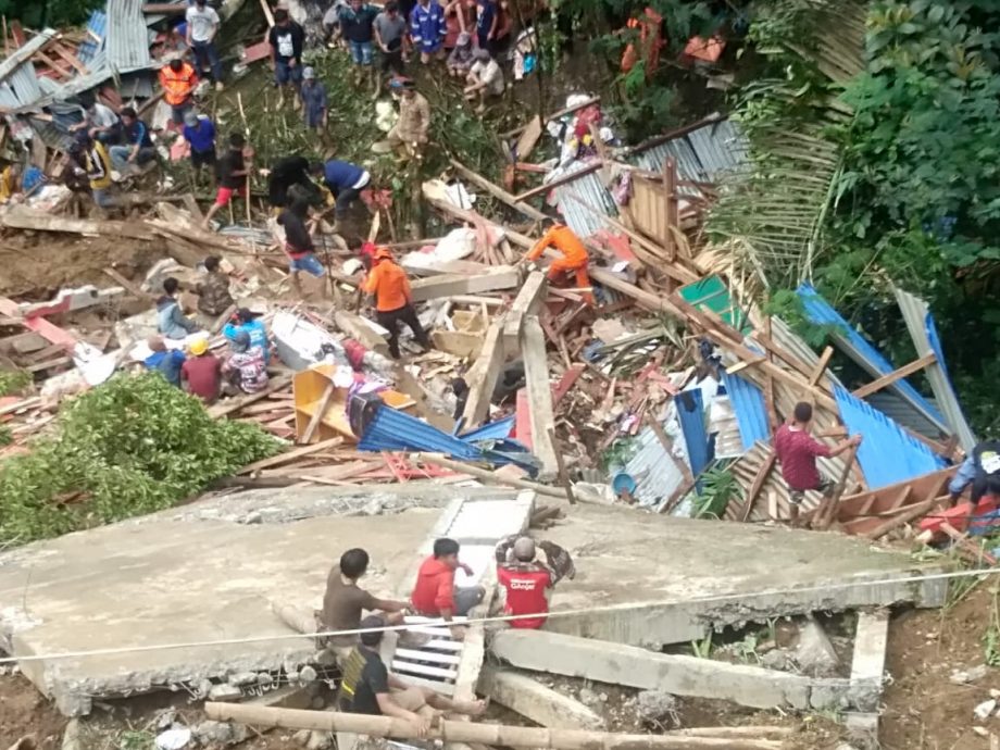 印尼苏拉威西岛发生山泥倾泻至少19人死亡