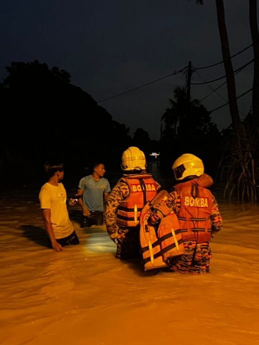 双溪毛糯多个地区淹水·372名灾民被疏散