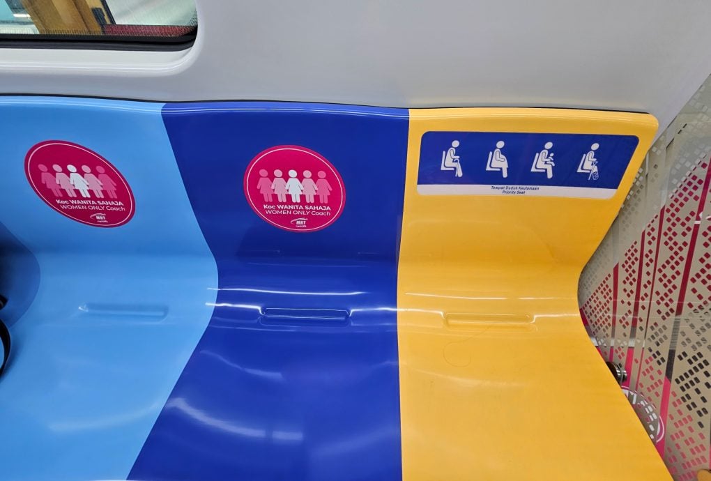 大都会/ME03头/布城线MRT 增设女性车厢 