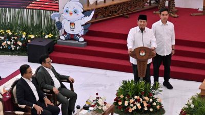 实锤！印尼选委会正式宣布 普拉博沃出任下一任总统