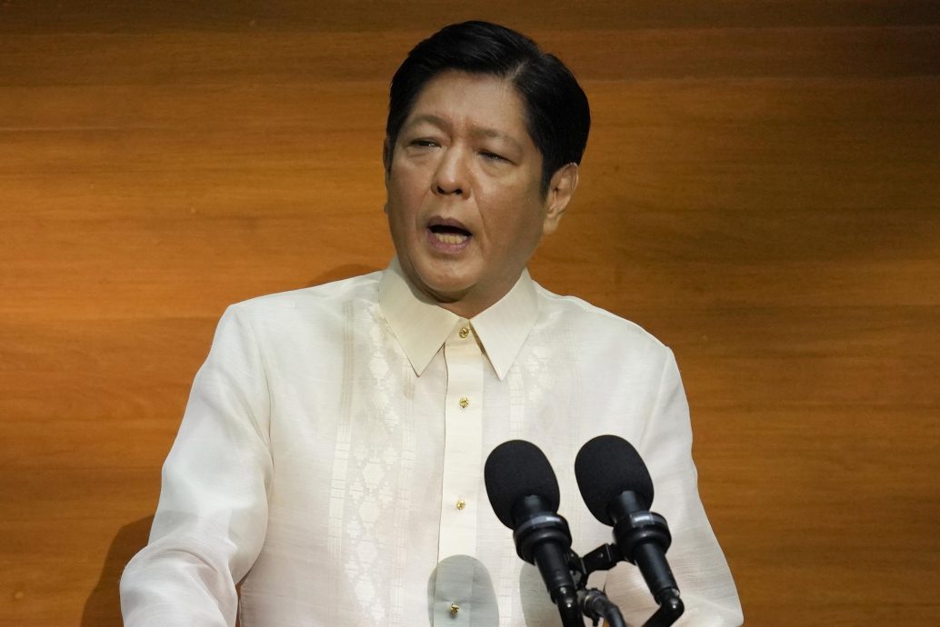 小马可斯：菲律宾将继续与中国对话以缓解紧张局势