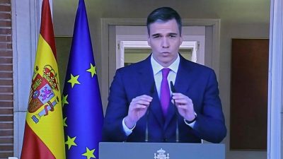 思考过后 桑切斯：将继续担任西班牙首相