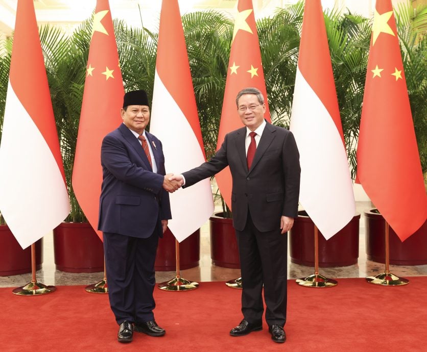 普拉博沃拜会李强 希望加强印尼中国友好与合作