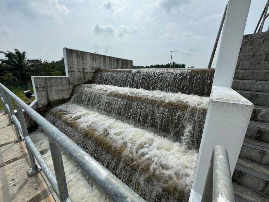 柔：新闻：加亨滤水站正式投入运作  居銮区水供压力缓解在望