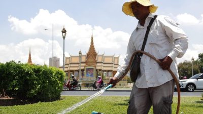 柬埔寨多地气温创历史新高