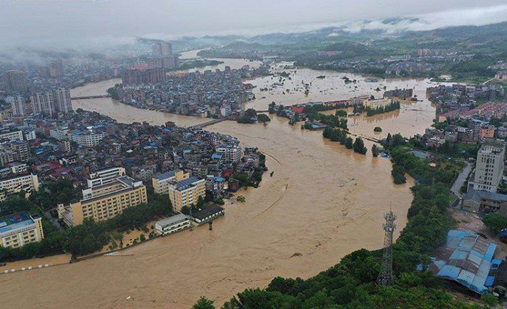 珠江流域北江将发生特大洪水 广西狂风暴雨