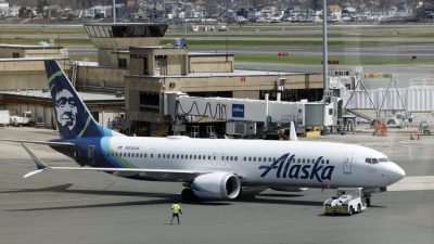 美国阿拉斯加航空所有航班 技术故障停飞1小时