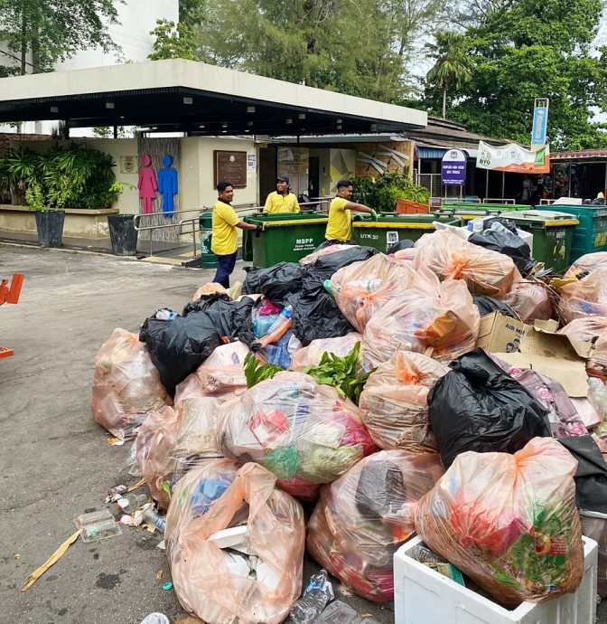 节庆狂欢留下垃圾滩 槟岛市厅：明年执法开罚