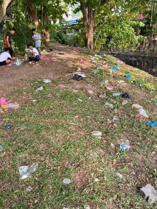 节庆狂欢留下垃圾滩 槟岛市厅：明年执法开罚