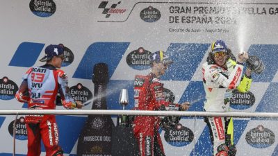 西班牙站世界摩托车大赛|第7名发车后来居上 巴尼亚亚称霸MotoGP正赛