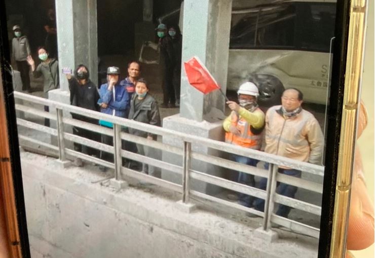 视频 | 花莲地震特搜人员摸黑挺进中横 救出燕子口11受困游客