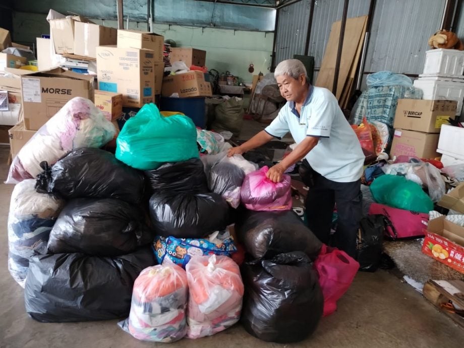 （大北马）北海佛教会福利环保队将回收工作伸延至回收废弃家电及电子产品。