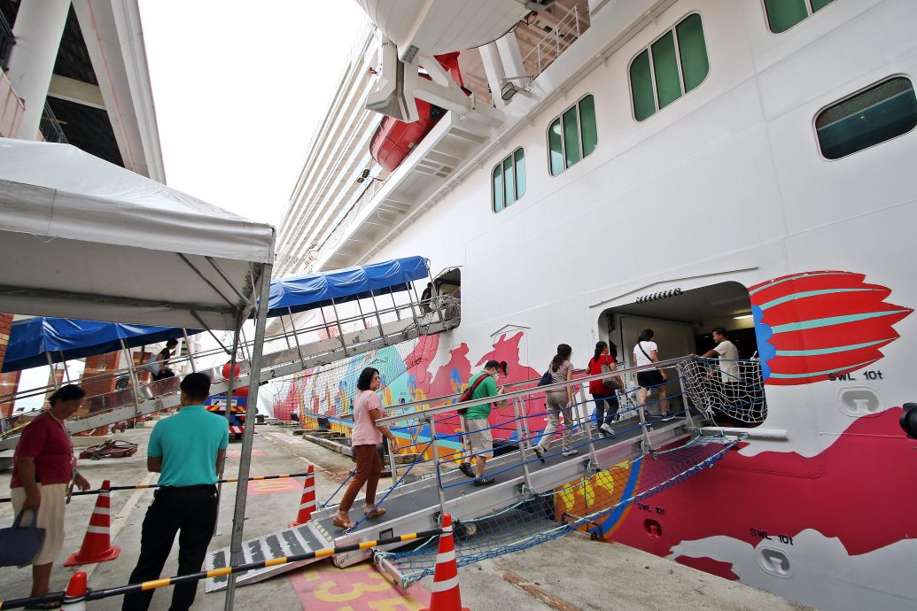 （大北马）槟港口今年放眼迎来161次国际邮轮停靠　杨顺兴望淡季时开拓沿河观光游船