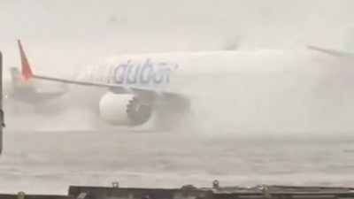 视频| 廸拜成水乡泽国　全球第二繁忙机场瘫痪