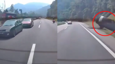 视频 | 左右割车互不相让！两车互撞最终360度翻覆