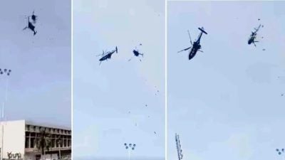 直升机坠机10海军罹难 专家：或机体架构临界点受到撞击导致坠机