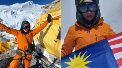 视频 | 征服海拔6470公尺梅乐峰 大马美后冻伤失1手指