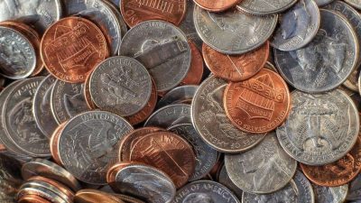 不起眼的“小钱”  美国人1年丢失3亿硬币