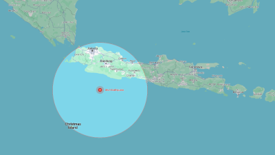 印尼爪哇岛外海深夜6.5级地震 首都雅加达有震感