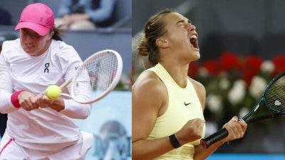 马德里网球赛|女单决赛历史重演 斯瓦泰克决战萨巴伦卡