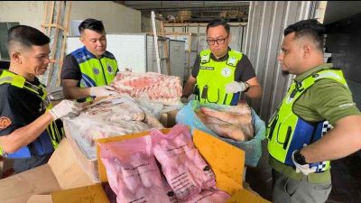 警方与兽医局联合行动 破获清真鸡肉与猪肉混存