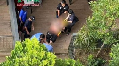 疑失足高楼坠下 华裔男子受伤送院