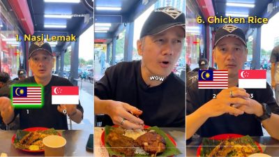 视频|“Phua Chu Kang”认证 “大马椰浆饭比狮城好吃！”