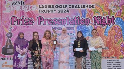 婆罗洲女子高球挑战杯．皇太子妃颁奖