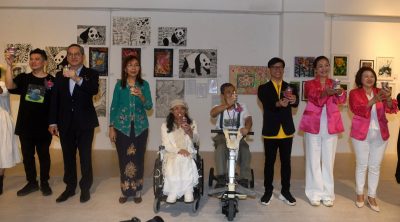 台马国际障友艺文交流展开幕  作品细腻感动人心  