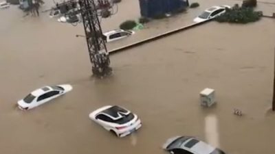 广东多地再迎疾风暴雨 地质灾害风险高