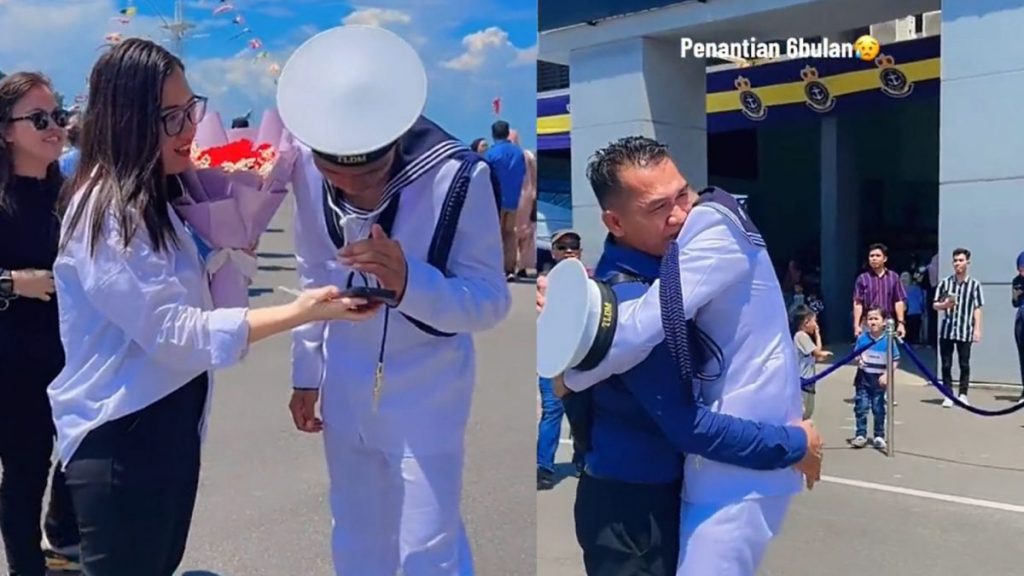 视频 | 惊见忙碌父亲出席毕业典礼 海军喜极而泣！
