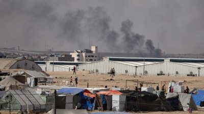 拉法難民營遇襲平民死傷 以軍辯稱或擊中武器庫