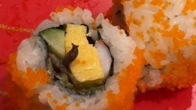 台北寿司现活蛞蝓　合点寿司致歉：来自寿司内生菜